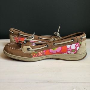 Sperry Topsider Angelfish Linen Floral